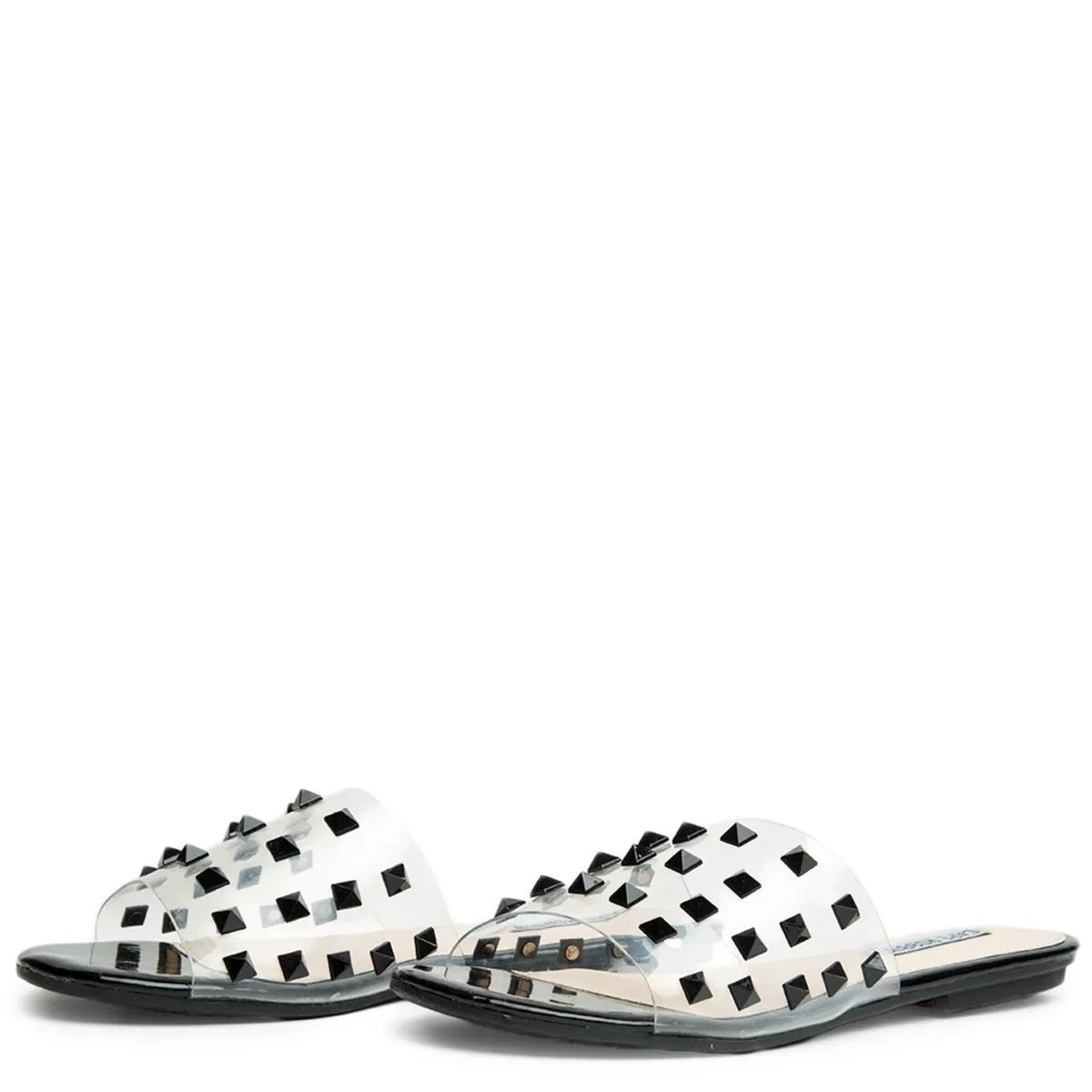 Cape Robbin Sadie-1 Black Slides Black