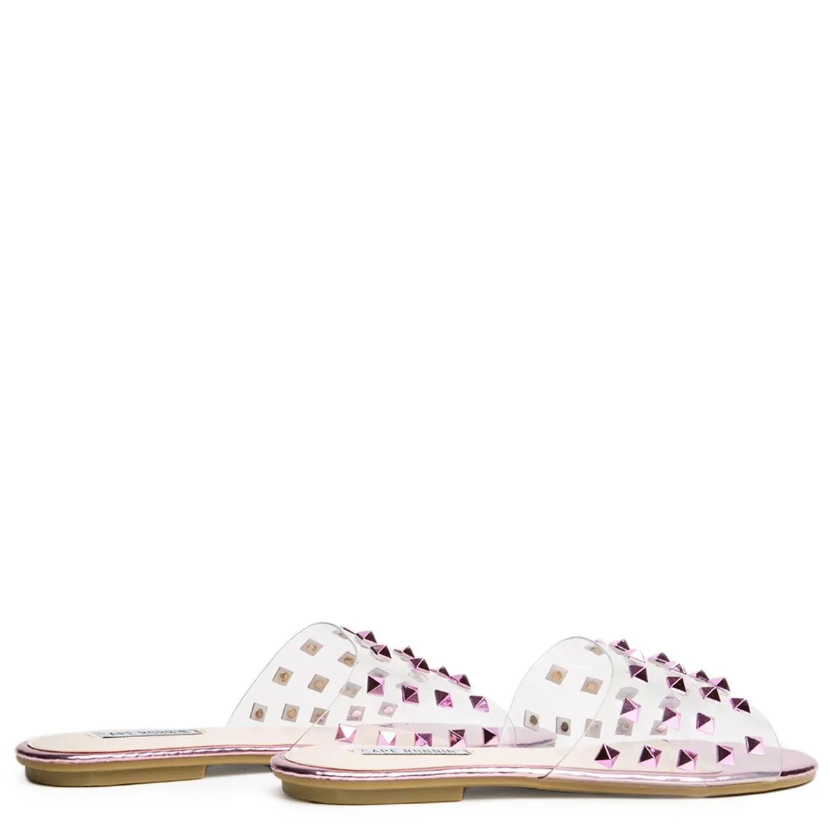 Cape Robbin Sadie-1 Pink Slides Pink