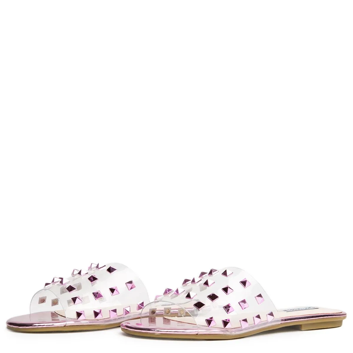Cape Robbin Sadie-1 Pink Slides Pink
