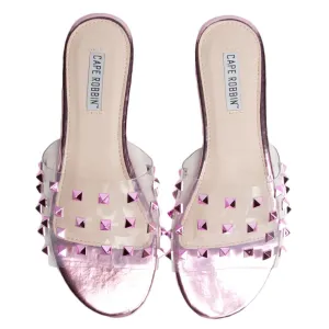 Cape Robbin Sadie-1 Pink Slides Pink