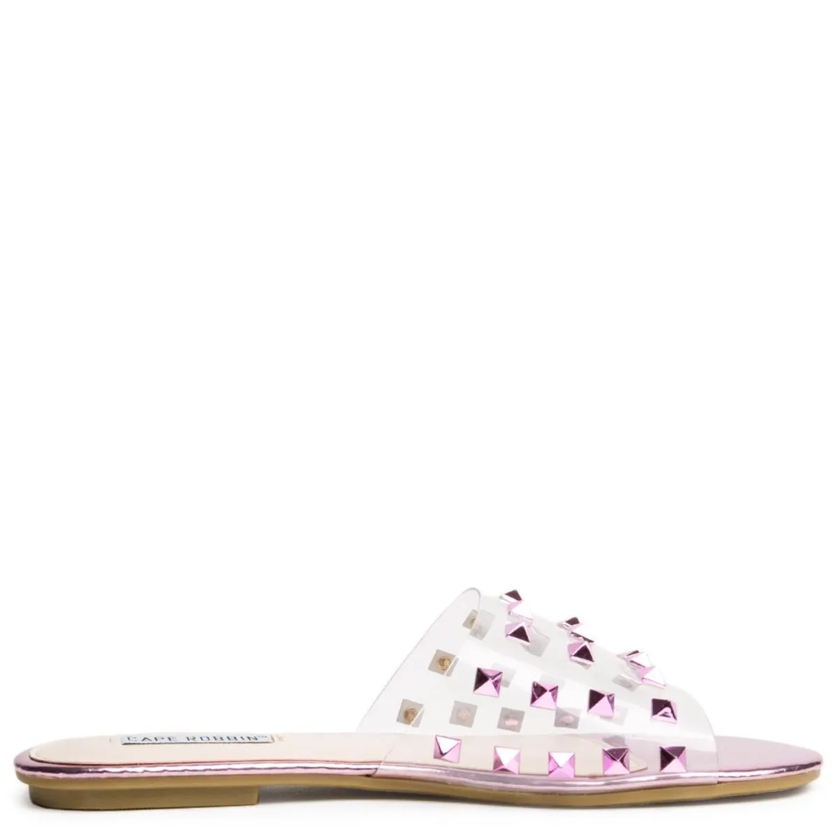 Cape Robbin Sadie-1 Pink Slides Pink
