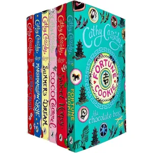Cathy Cassidy The Chocolate Box Girls 6 Books Collection Set (Fortune Cookie, Sweet)