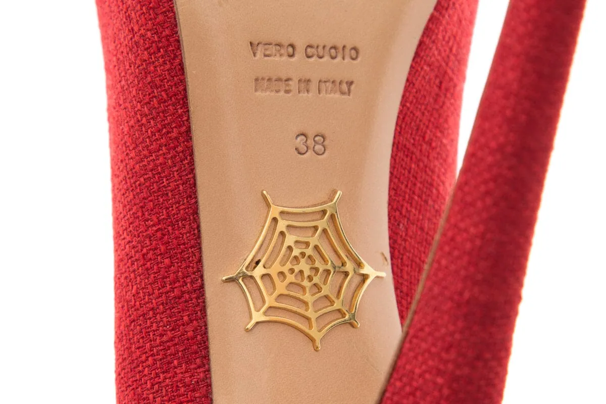 Charlotte Olympia Red Platform Pump SZ 38