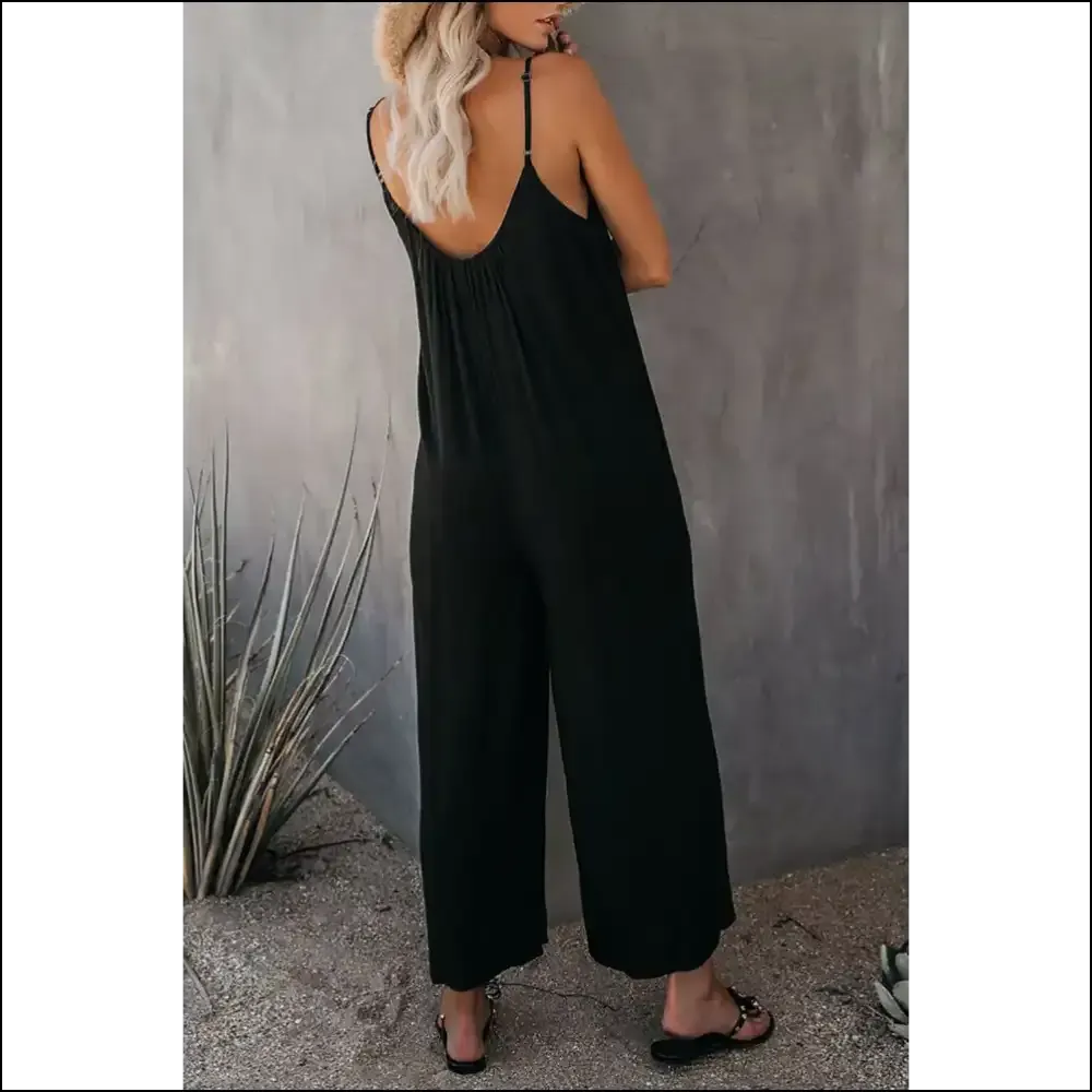 Chic Black Jumpsuit: from Zero to Goddess  🖤