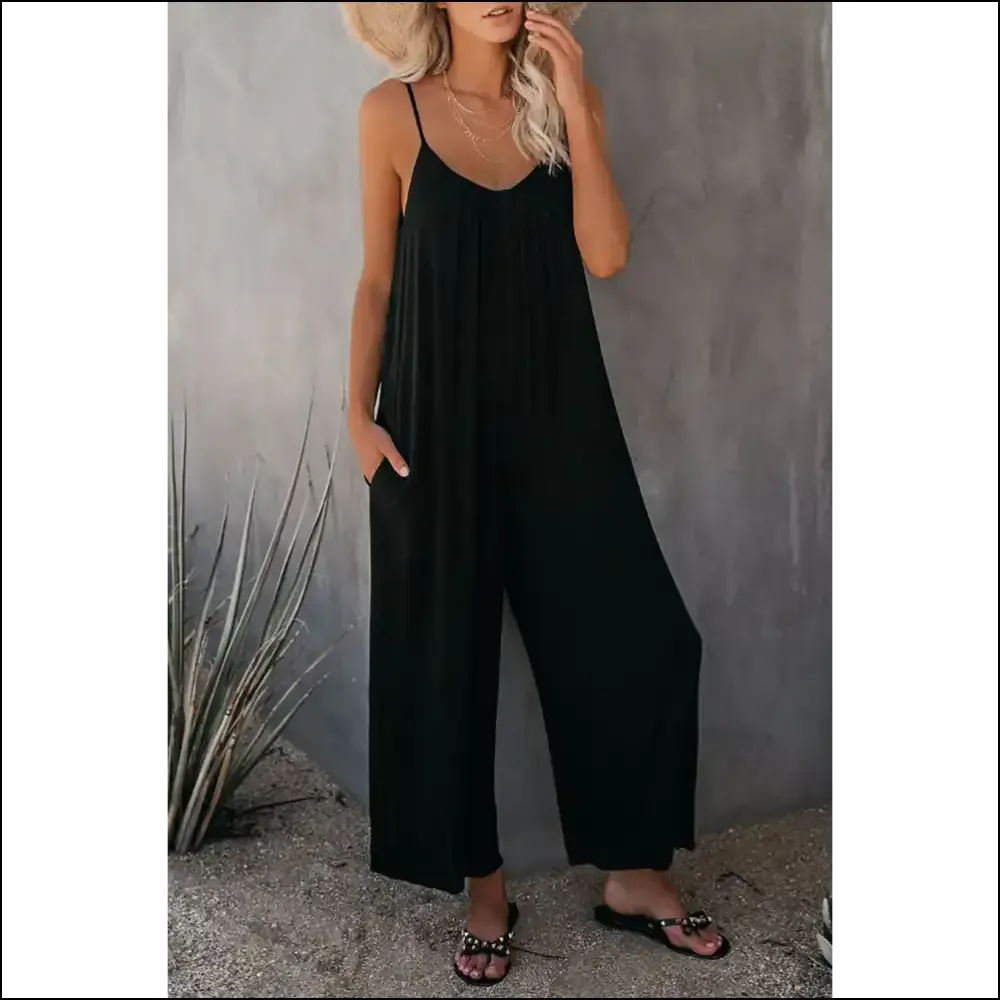Chic Black Jumpsuit: from Zero to Goddess  🖤