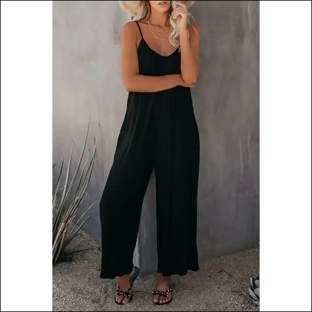 Chic Black Jumpsuit: from Zero to Goddess  🖤