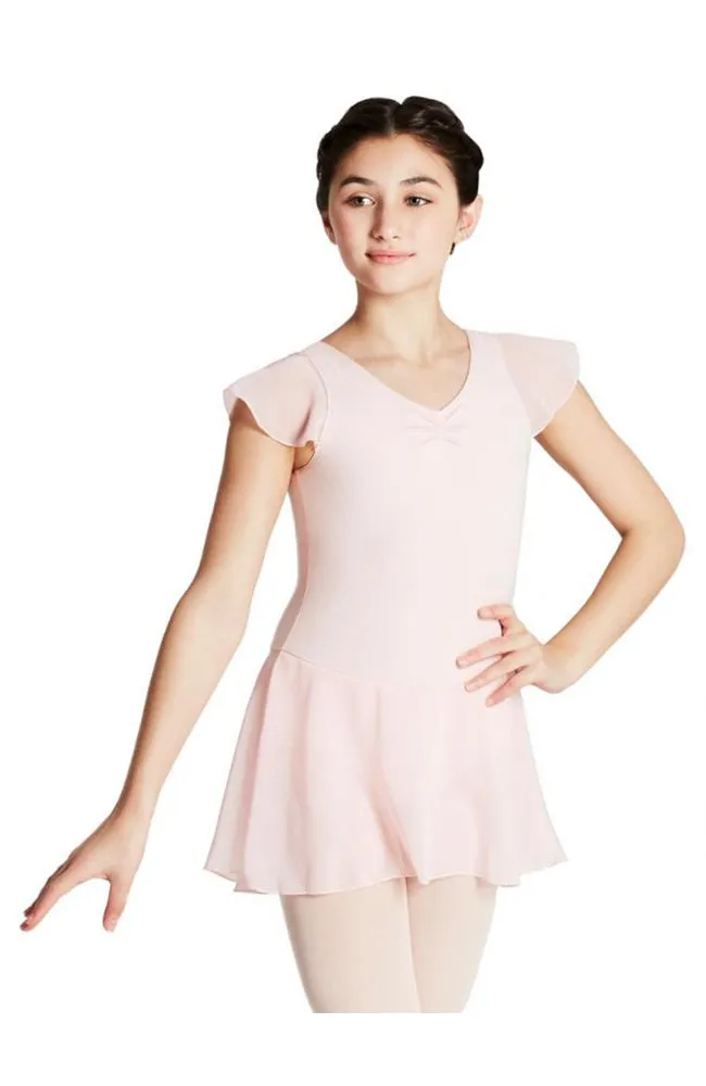 Child Flutter Sleeve Dress