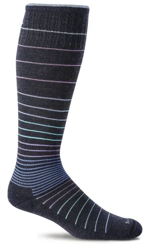 Circulator Knee-High Women - Navy Moderate Compression (15-20mmHg)