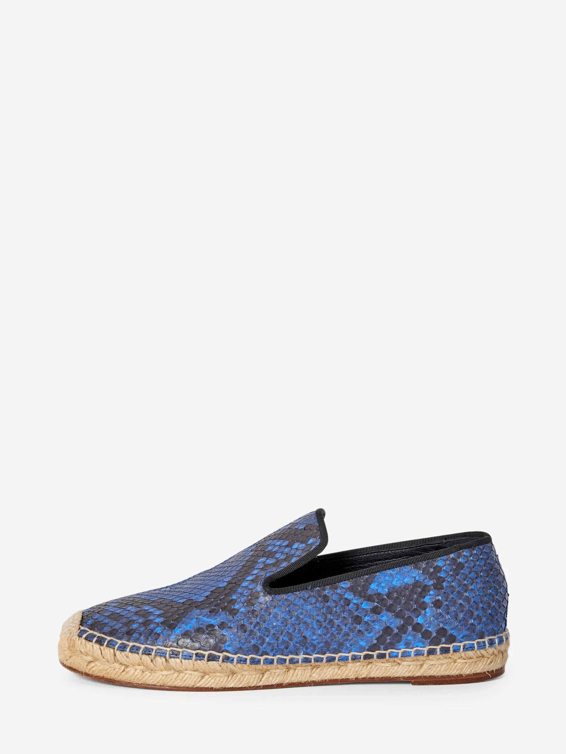 CÉLINE EMBOSSED LEATHER ESPADRILLES