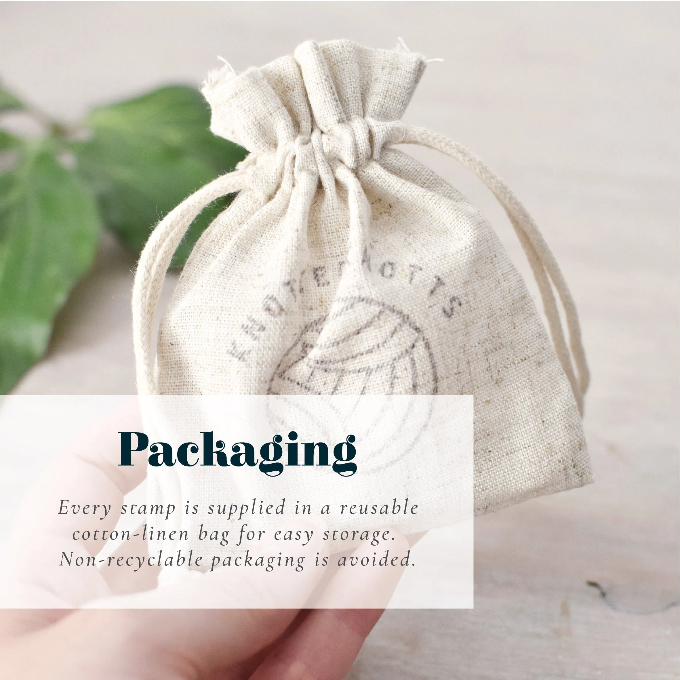 Closed Rose Bud Rubber Stamp