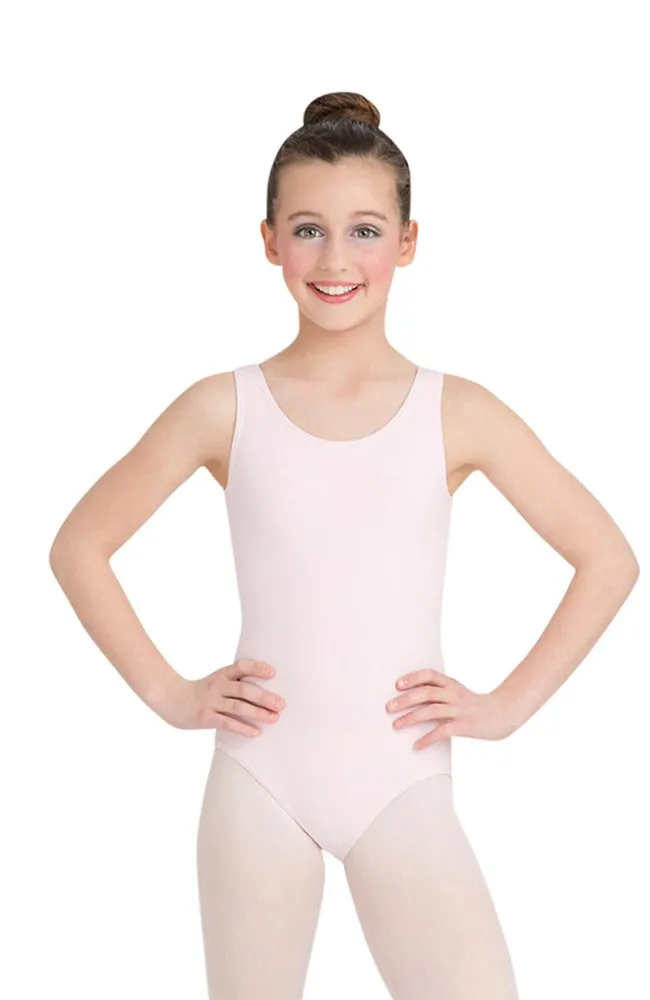 Cotton Classic High Neck Tank Bodysuit - Child
