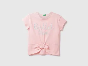 Cotton Printed Round Neck Girls T-shirts