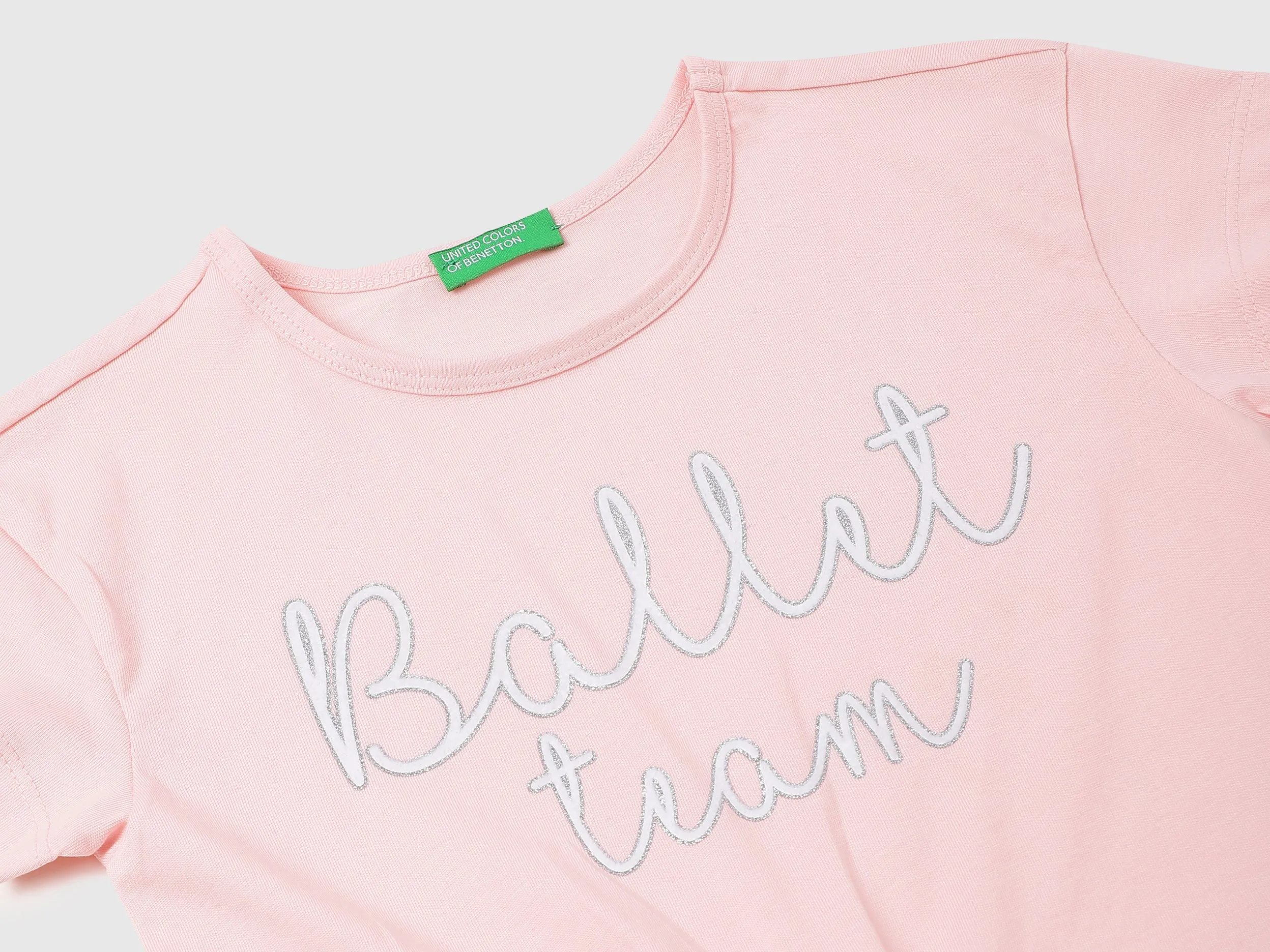 Cotton Printed Round Neck Girls T-shirts