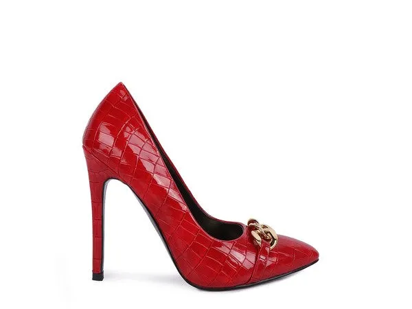 CrocTtextured Pumps