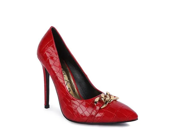 CrocTtextured Pumps