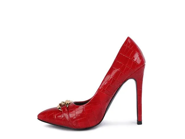 CrocTtextured Pumps