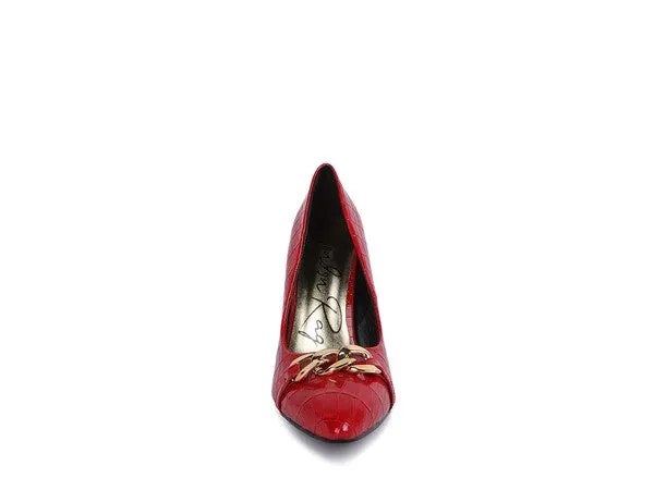 CrocTtextured Pumps