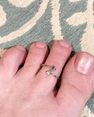 Crosses Toe Ring