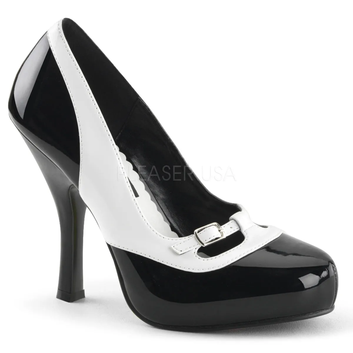 CUTIEPIE-13  Black-White Patent