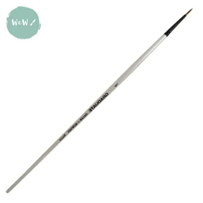 Daler Rowney - GRADUATE Brush - Synthetic ROUND 4 - Long handle