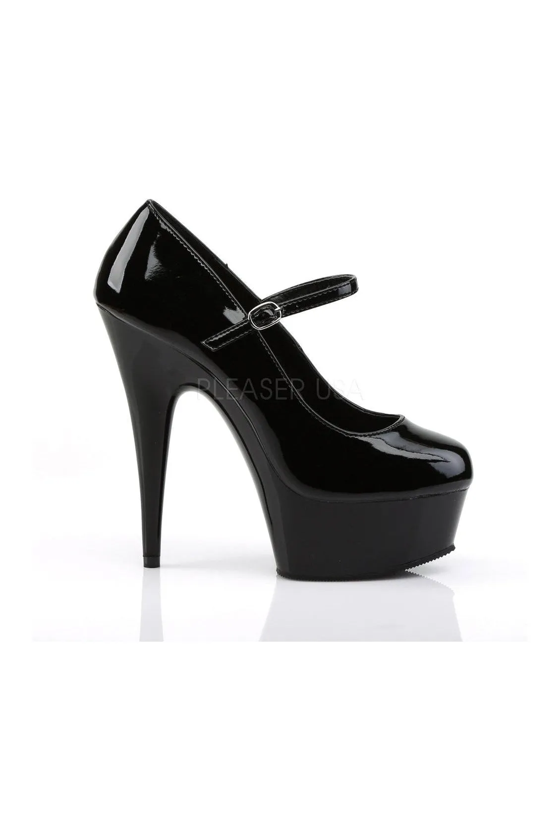 DELIGHT-687 Platform Pump | Black Patent