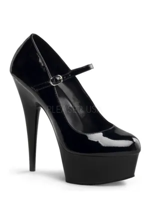 DELIGHT-687 Platform Pump | Black Patent