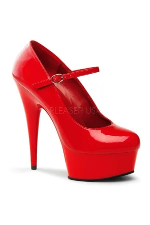 DELIGHT-687 Platform Pump | Red Patent