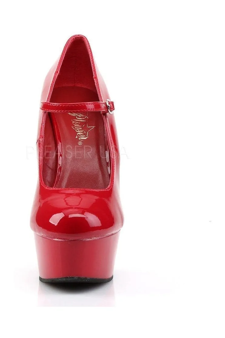 DELIGHT-687 Platform Pump | Red Patent