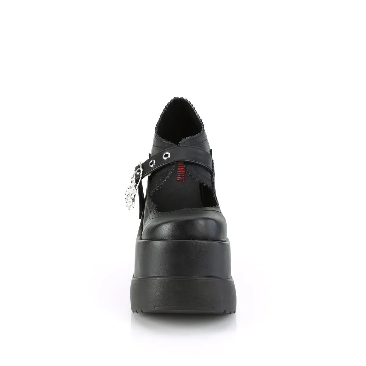 Demonia VOID-38 | Black Vegan Leather Mary Janes