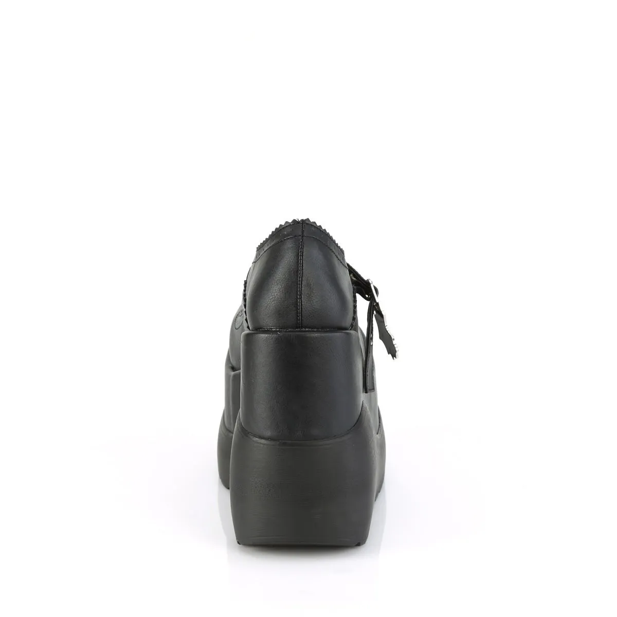 Demonia VOID-38 | Black Vegan Leather Mary Janes