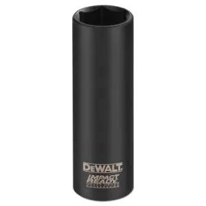 DeWalt® Impact Ready Deep Sockets, 9/16 in, 3/8 in Drive, DW2287