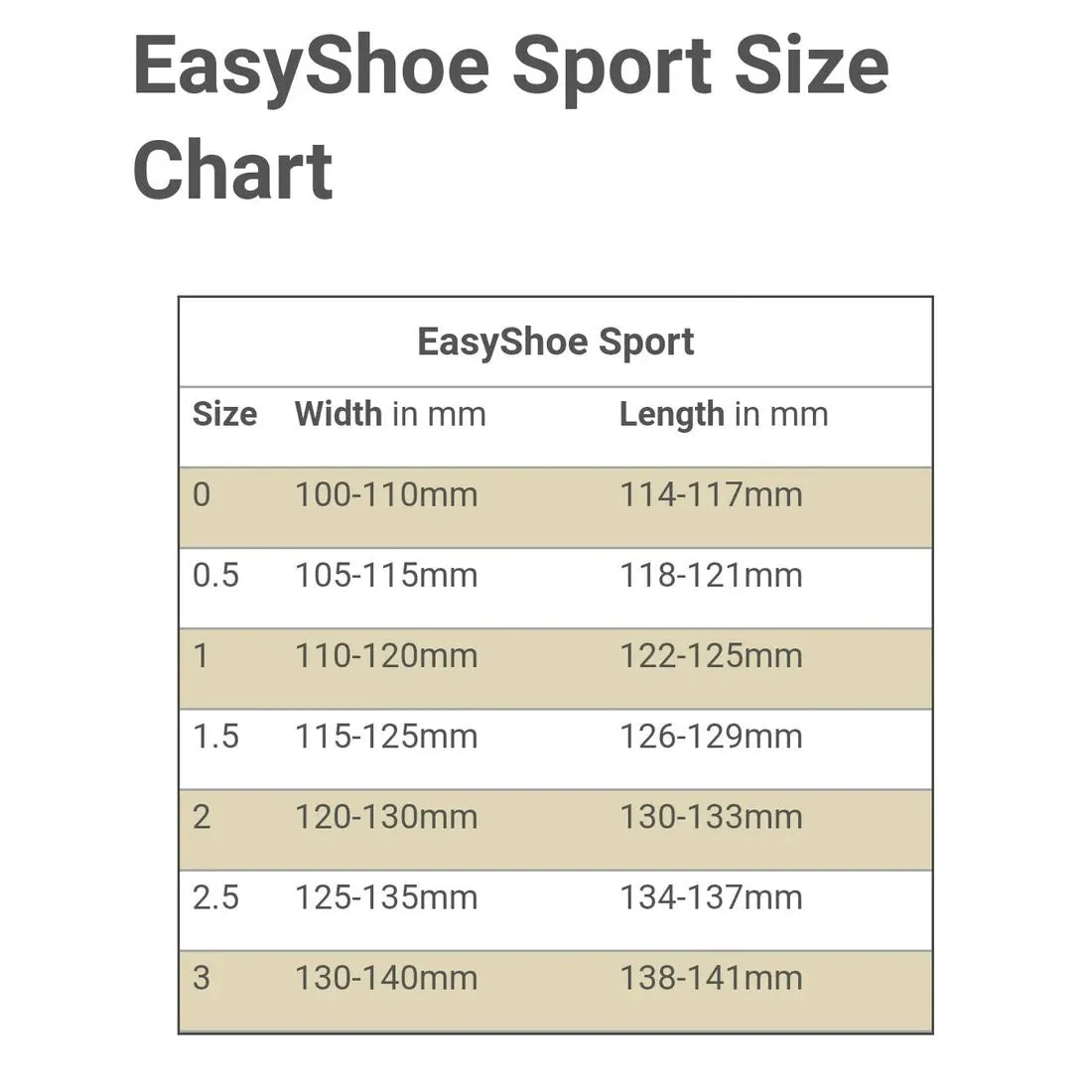 EasyShoe Sport - Glue on Shoe