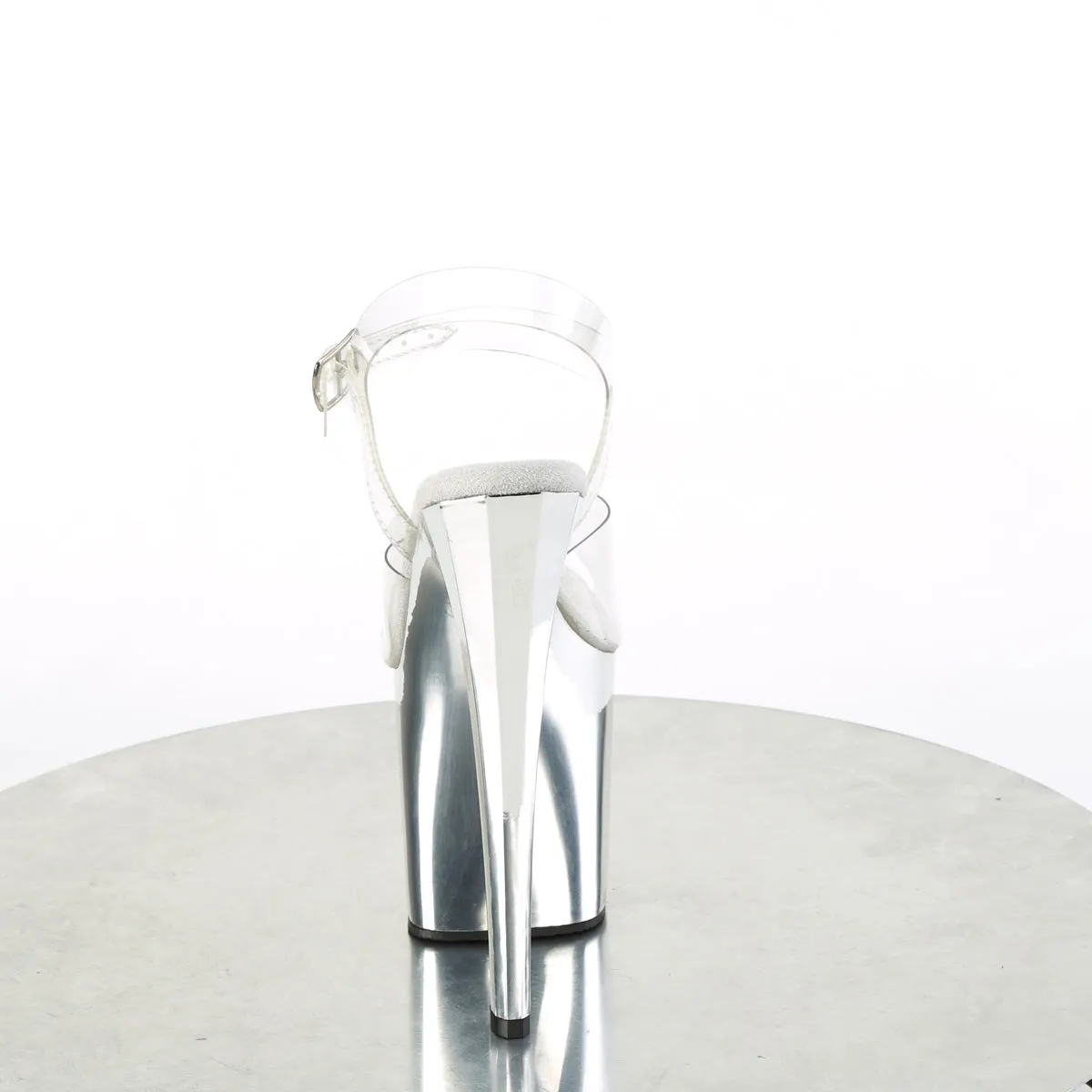 ENCHANT-708  Clear/Silver Chrome