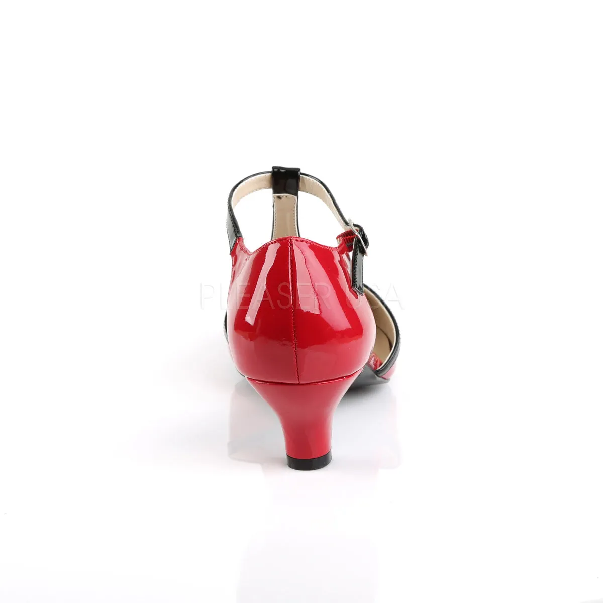 FAB-428  Red-Black Patent
