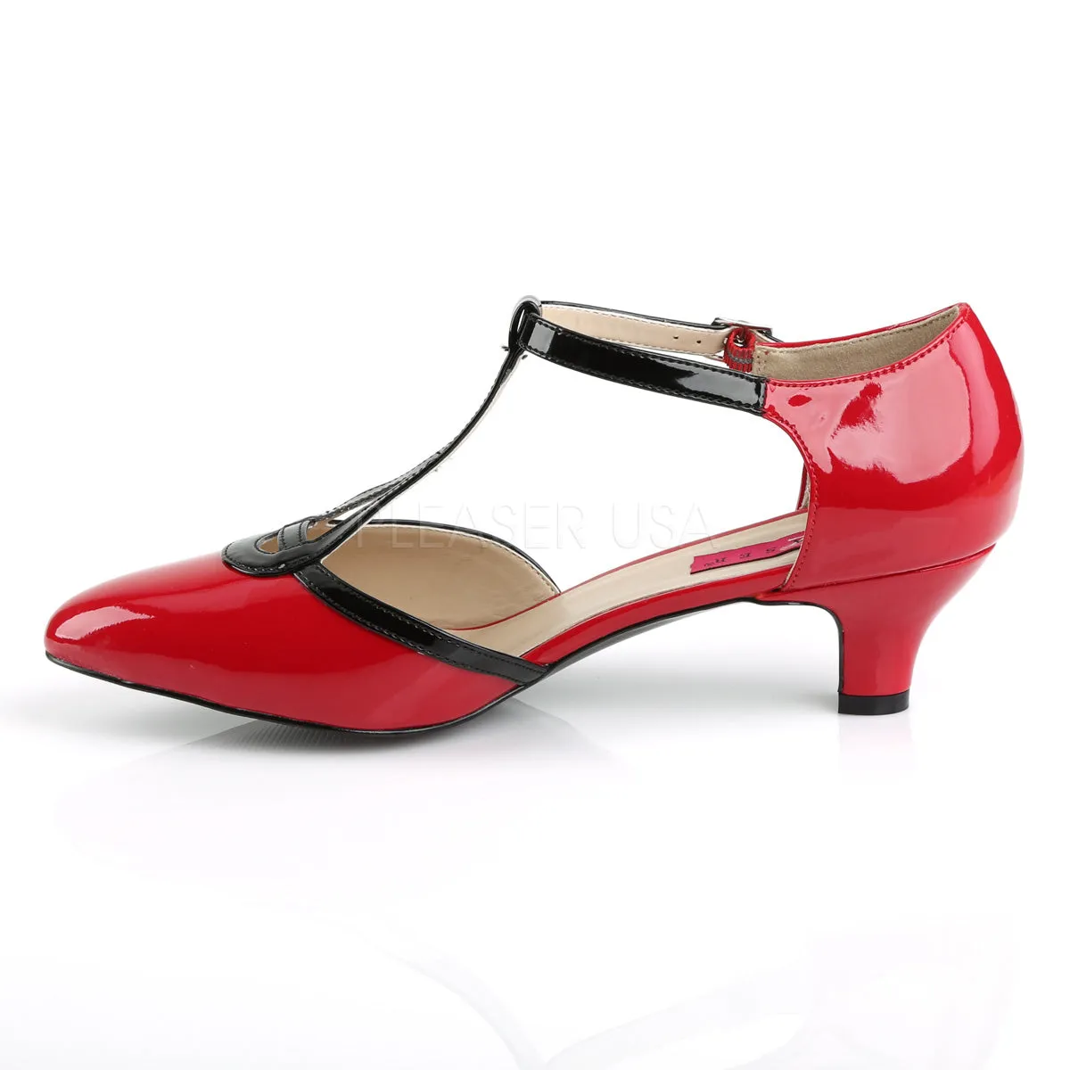 FAB-428  Red-Black Patent