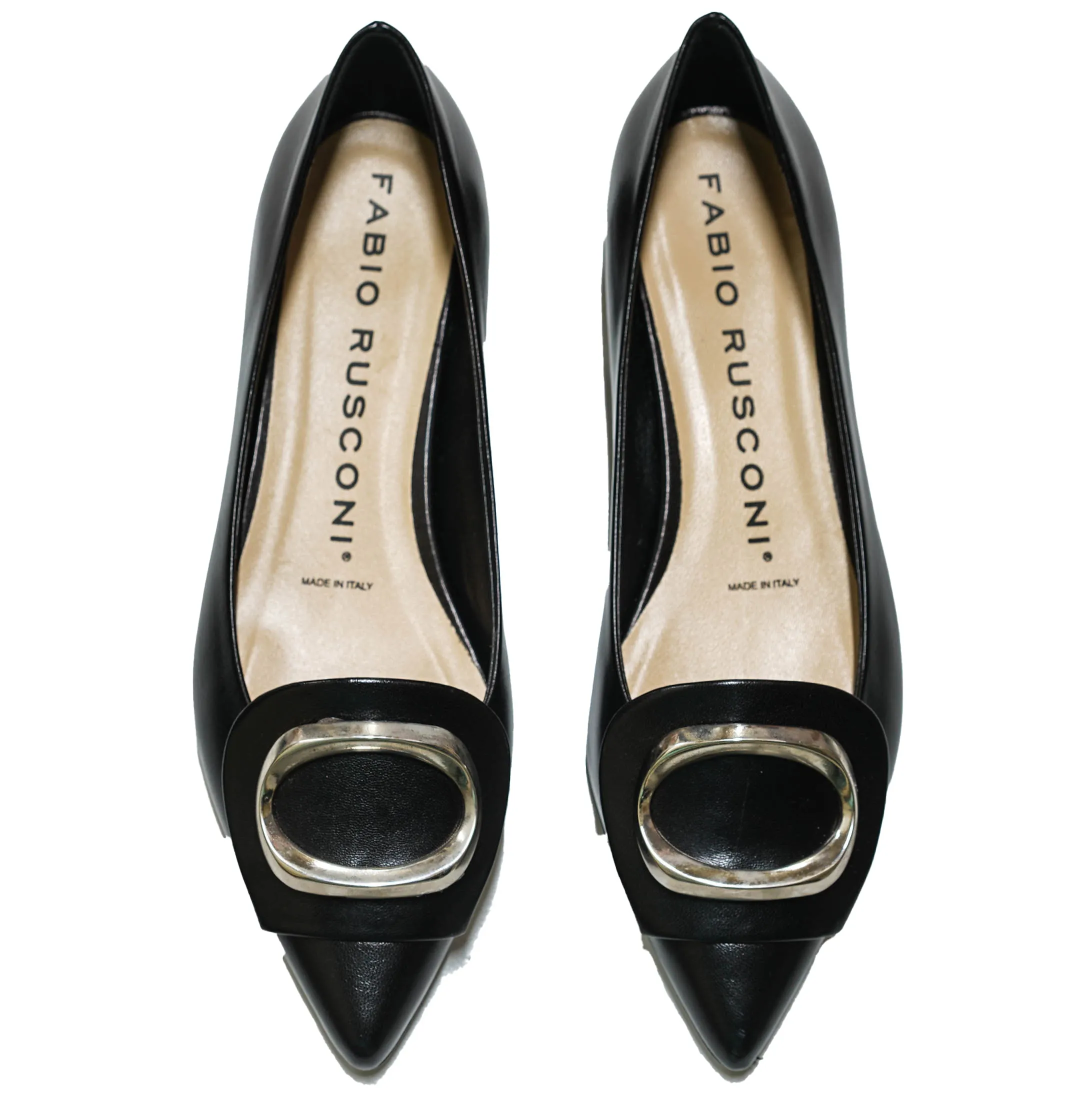 Fabio Rusconi Women’s Black Leather Shoe F5625