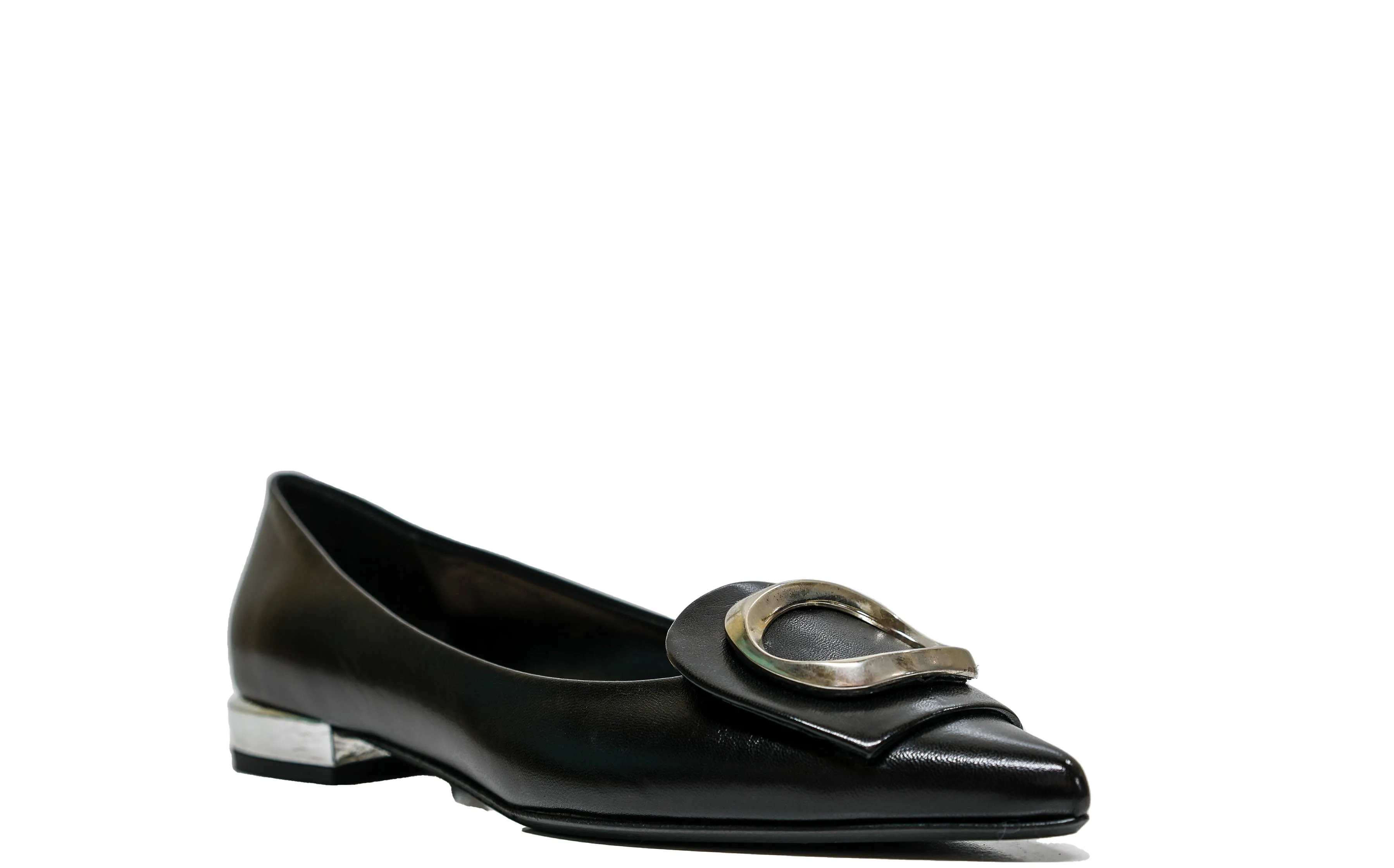 Fabio Rusconi Women’s Black Leather Shoe F5625