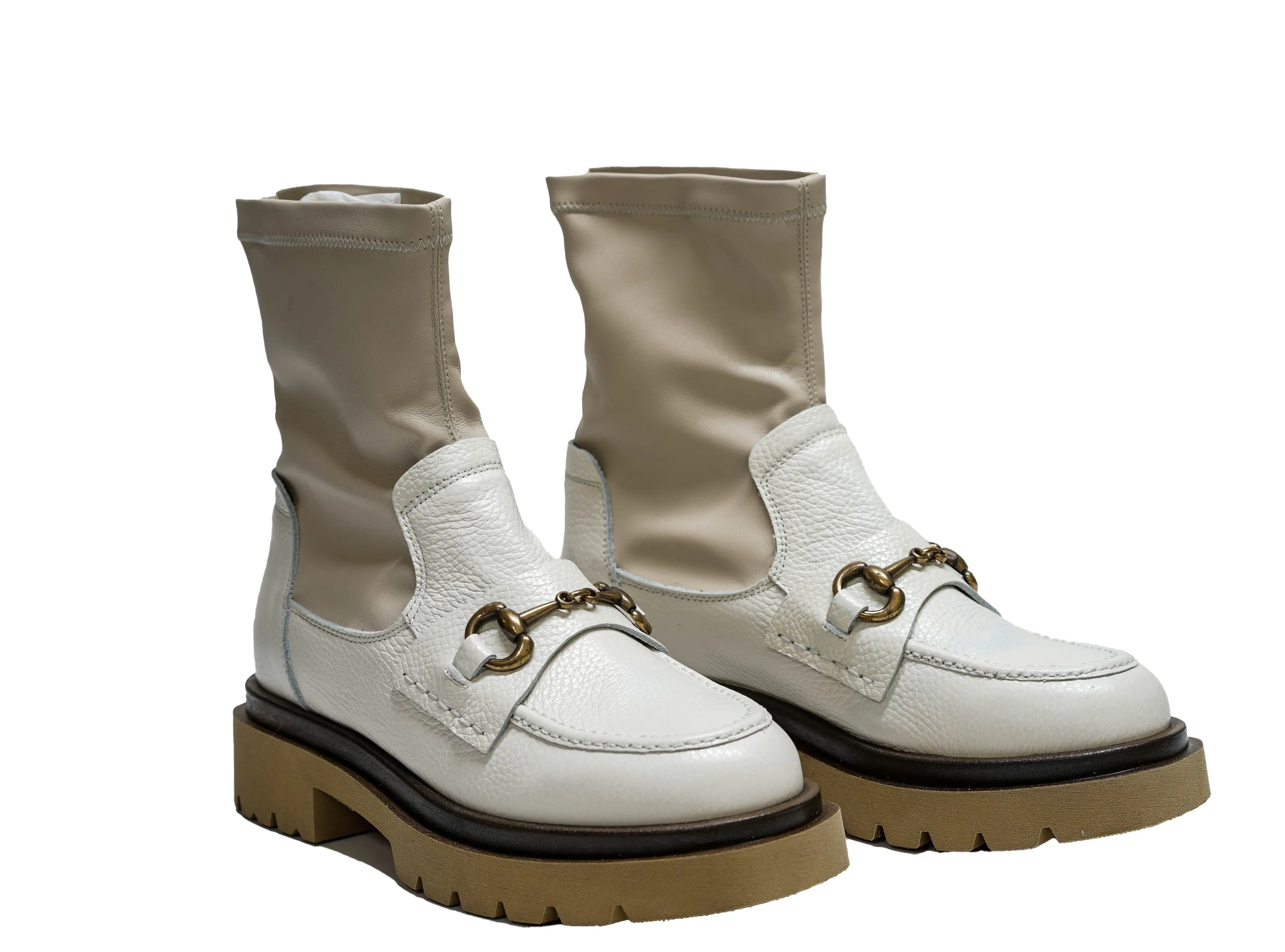 Fabio Rusconi Women's White Ankle Boot Jerry 1478 30% OFF