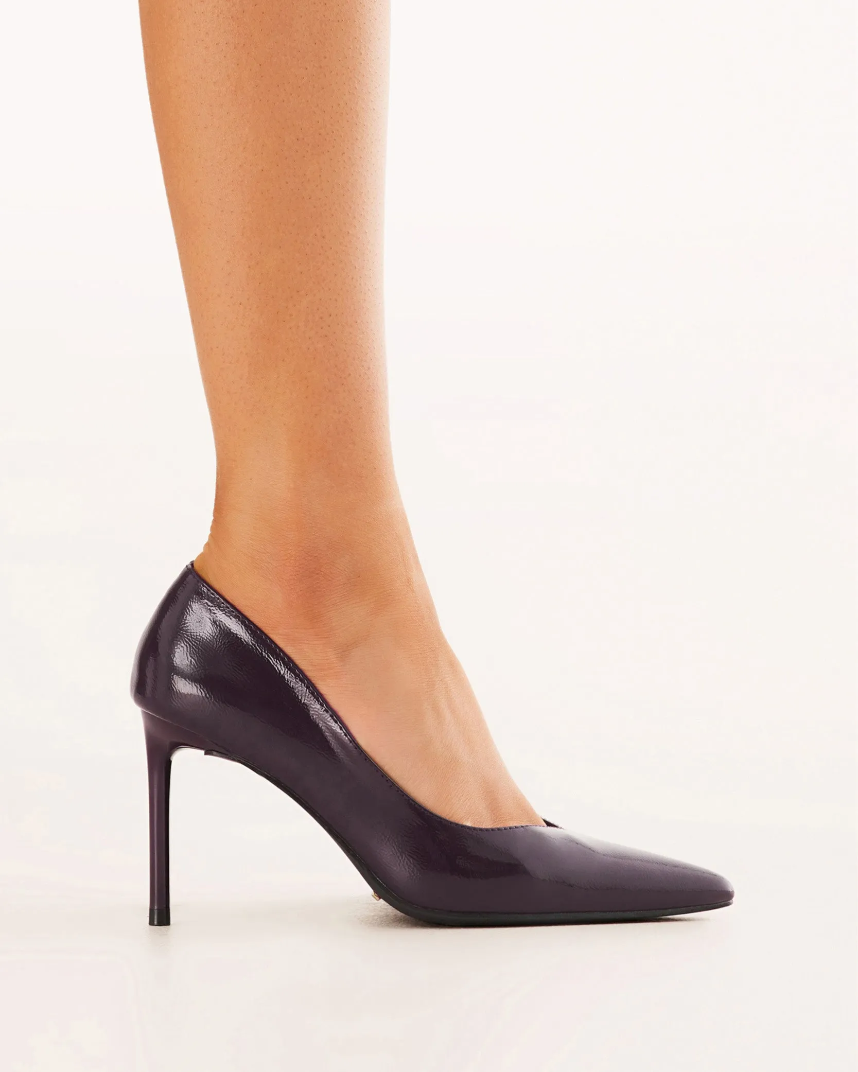 FABIOLA - MULBERRY CRINKLE PATENT