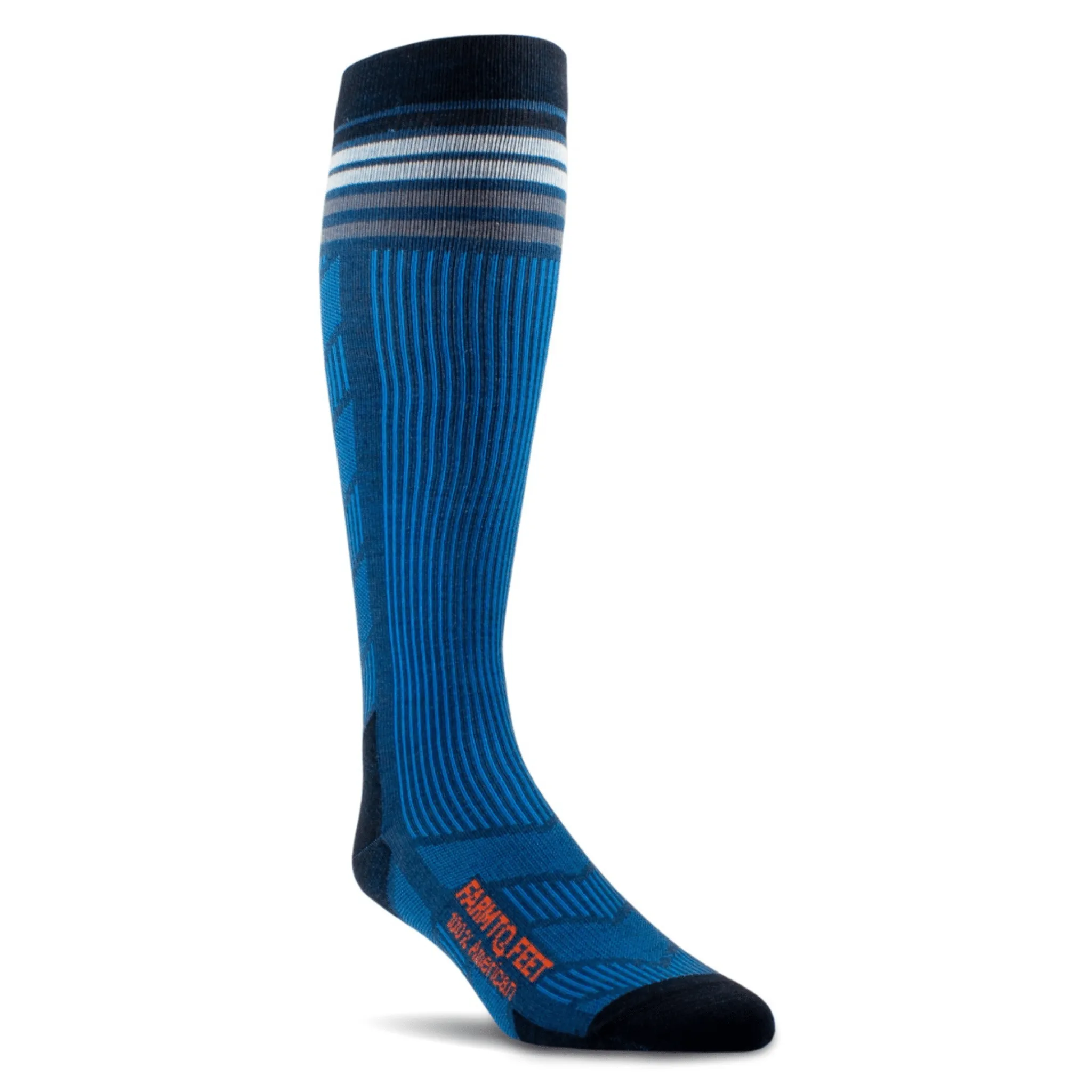 Farm to Feet Wilson 2.0 No Cushion Ski Socks