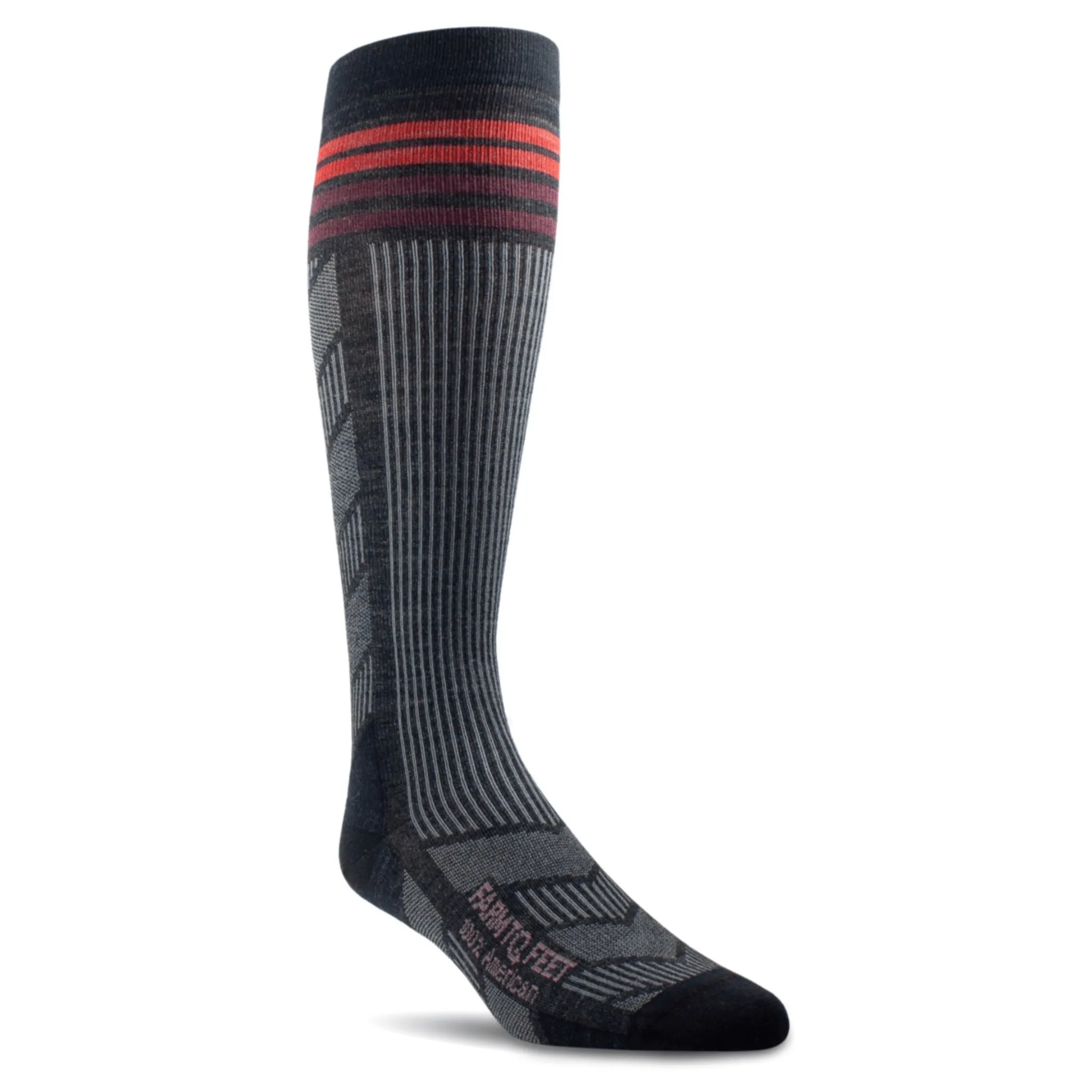 Farm to Feet Wilson 2.0 No Cushion Ski Socks