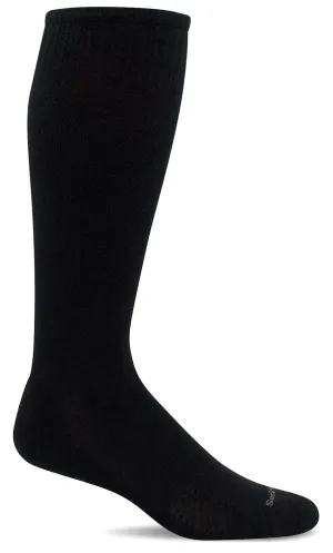 Featherweight Men Knee-High - Black Moderate Compression (15-20mmHg)