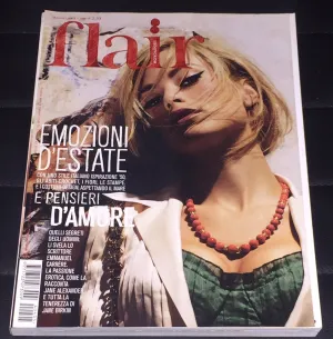 FLAIR Italia Magazine May 2004 CAROLYN MURPHY Jane Birkin