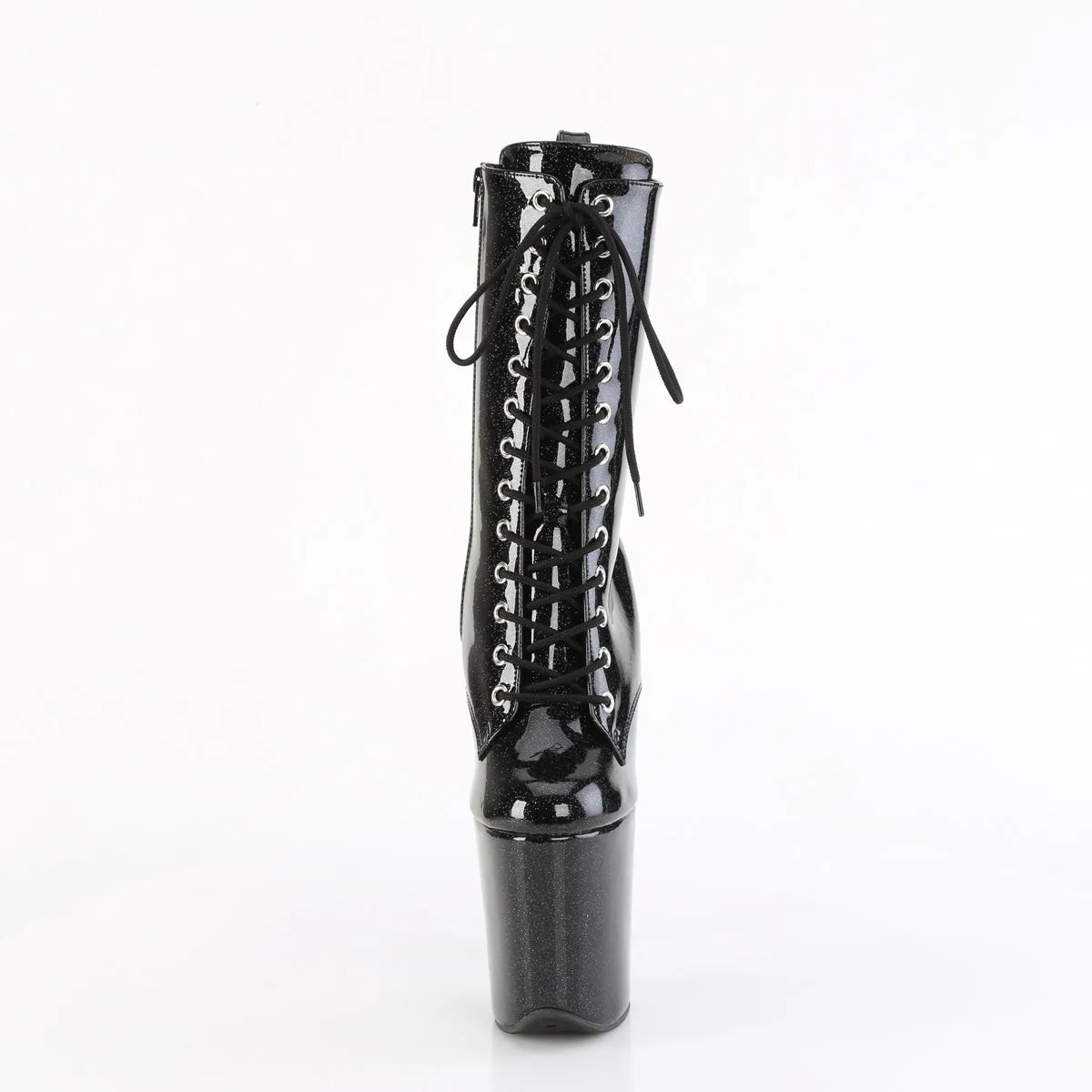 FLAMINGO-1040GP  Black Glitter Patent/M