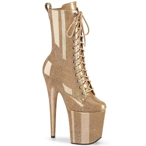 FLAMINGO-1040GP  Gold Glitter Patent/M