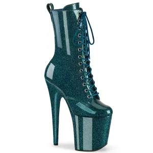 FLAMINGO-1040GP  Teal Glitter Patent/M