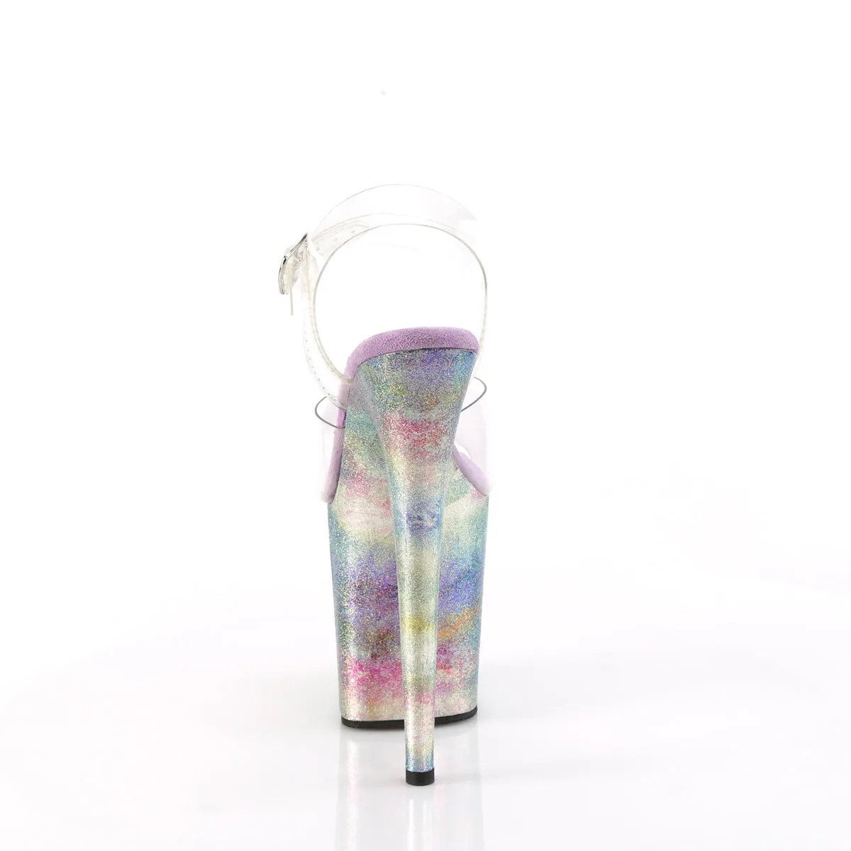 FLAMINGO-808NEB  Clear/Lavender Multi Metallic