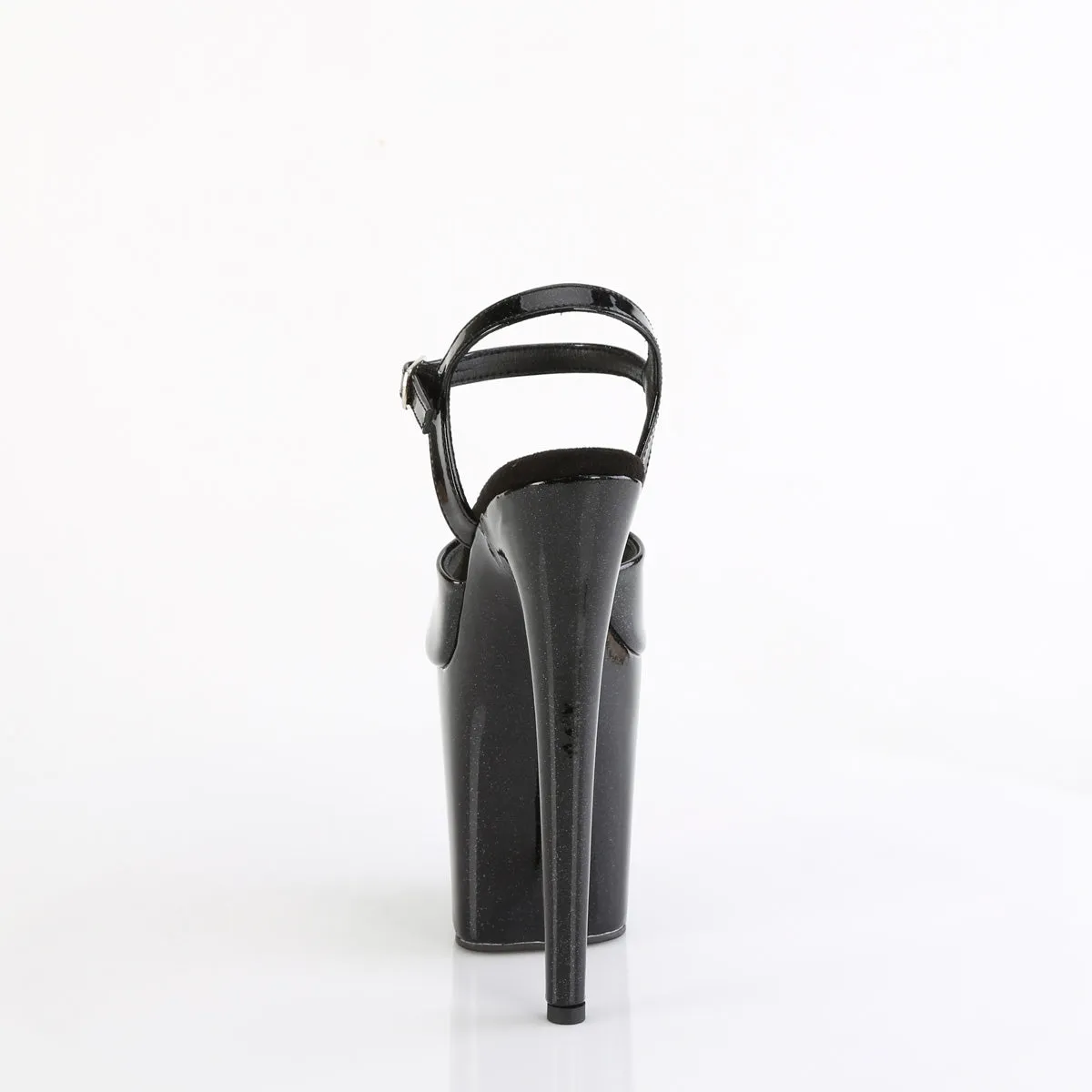 FLAMINGO-809GP  Black Glitter Patent/M