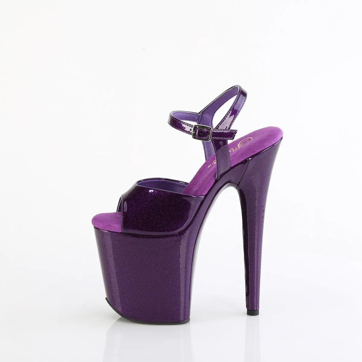 FLAMINGO-809GP  Purple Glitter Patent/M