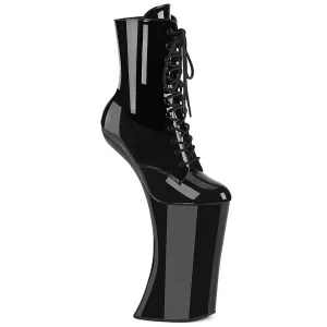 FORBIDDEN-1020  Black Patent/Black